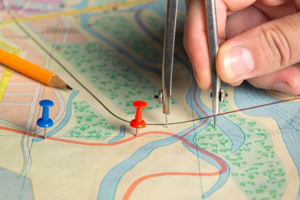 relevés topographiques